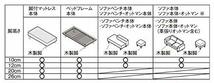 無印良品 木製脚・10cm/ブラウン(M8) 4本組 02528874_画像5