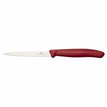 VICTORINOX(ビクトリノックス) ペティナイフ パーリングナイフ 10cm レッド スイスクラシック 果物ナイフ 皮むき 6.7701-_画像4