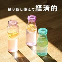 パール金属 水筒 450ml 直飲み クリアピンク プラスチック製 アクア ボトル クリアアシスト HB-3722_画像3