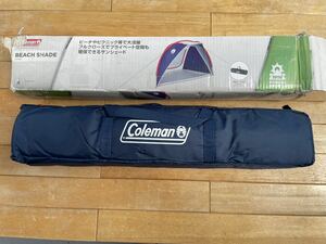  unused? Coleman Coleman BEACH SHADE beach shade MODEL 2000030323 sun shade picnic tent day except tent luggage tent day except 