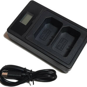 NP-FZ100 専用 USB急速充電器 バッテリーチャージャー α6600 α1 α7C α7 α7S α7R α9 FX30ほかの画像3