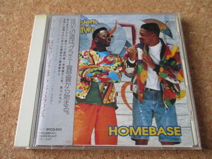 DJ Jazzy Jeff & The Fresh Prince/Homebase DJジャジー・ジェフ&ザ・フレッシュ・プリンス 91年 大傑作・大名盤♪国内盤 帯有り♪！廃盤♪