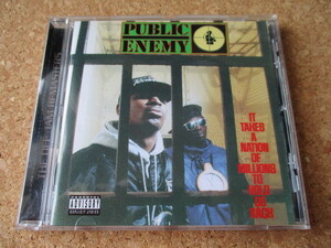 Public Enemy/It Takes A Nation Of Millions To Hold Us Back パブリック・エナミー 88年 大傑作大名盤♪世界遺産♪2nd♪2000年リマスター