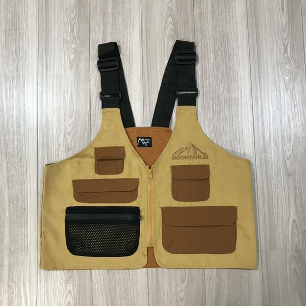 Ｍountain Mania FISHING VEST COLOR SCHEME マウンテン マニア フィッシング ゲーム アウトドア ベスト ジャケット メッシュ ハンティング