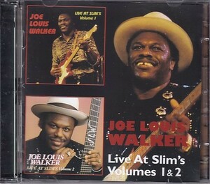 CD Joe Louis Walker Live At Slim's Volume 1 & 2 ジョー・ルイス・ウォーカー 輸入盤 2CD