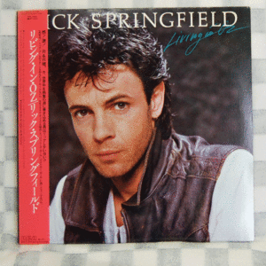 LP　リック・スプリングフィールド/リビング・イン・QZ/Rick Springfield