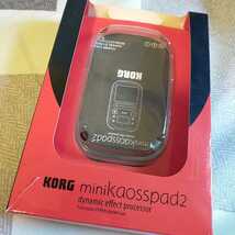 KORG mini KAOSS PAD 2 コルグ カオスパッド エフェクター 電池駆動 _画像5