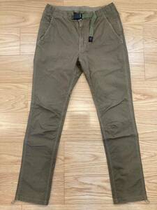 nonnative CLIMBER EASY PANTS 2 C/P RIPSTOP OVERDYED by GRAMICCI ノンネイティブ グラミチ オリーブ サイズ0 中古美品