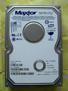 ●激安即決●貴重なIDE 正常 80GB、Maxtor 6Y080L0(USED)●