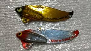 へドン　ソナー　1/2oz　GS　GF　2個　SONAR　heddon　メタルバイブ　BOX保管の未使用品