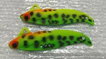 へドン　ソナー　1/4oz　GRA　2個　SONAR　heddon　メタルバイブ　BOX保管の未使用品_画像2