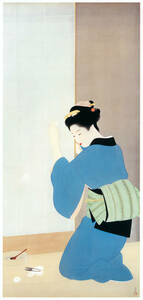 Art hand Auction उमुरा शोएन लेट ऑटम 60x28.6 सेमी पोस्टर प्रजनन ◆नए प्रिंट ओहारा कोसोन कावासे हसुई होकुसाई उतामारो त्सुचिया कोइत्सु योशिदा हिरोशी त्सुकिओका योशितोशी, चित्रकारी, Ukiyo ए, प्रिंटों, एक खूबसूरत महिला का चित्र