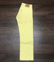 リーバイス　Levi's 501 カラージーンズ　３１　黄色　米国製　カラーパンツ　イエロー　アメリカ製_画像2