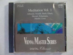Meditation Vol.1 - Vienna Master Series - Albinoni - Vivaldi - Bach - Gluck - Mozart - Schmann - Handel - Liszt - 