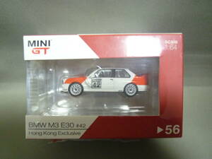 TSM 1/64 BMW M3 E30 #42 DTM 1991 マルボロデカール付 MINI GT 未開封品