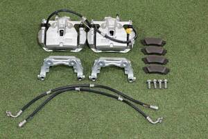 < new car removing goods > Toyota 30 series AGH30W Alphard original caliper set front rear frame brake pad brake hose 