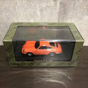 ★未使用品 EBBRO 1/43 Porsche 911S 1969 ORANGE エブロ ポルシェ オレンジ