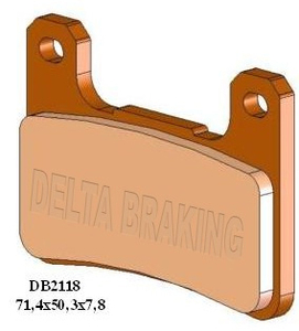 (1)　DELTA（デルタ） ブレーキパッド 7980/2118 1セット（２枚組）