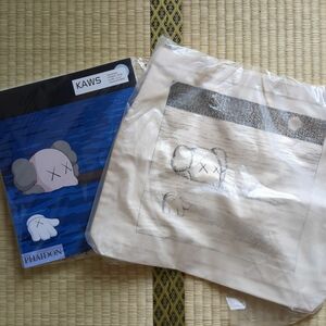 即完売　UNIQLO　Kaws　アートブック　トート