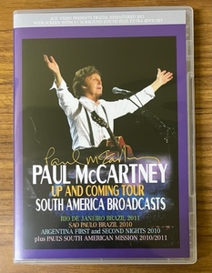 PAUL McCARTNEY / SOUTH AMERICA BROADCASTS 2012 (4DVD) ポールマッカートニー