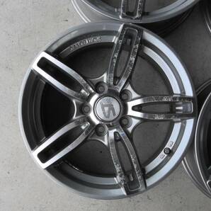 ☆★VW SPORT TECHNIC スポーツテクニック 6.5Jx16 ＋47 PCD112 5H アルミホイール 4本セット 中古品★☆の画像2