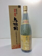 【未開栓】泡盛 花酒 与那国 花酒六十度原酒 詰日：2022年1月 1800ml 60度 崎元酒造所 箱付き K0923_画像1