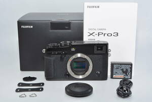 【美品】 FUJIFILM ミラーレス一眼カメラ X-Pro3 ブラック 防塵防滴耐低温 FX-X-PRO3　＃6103