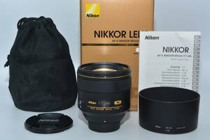 AF-S NIKKOR 85mm f/1.4G