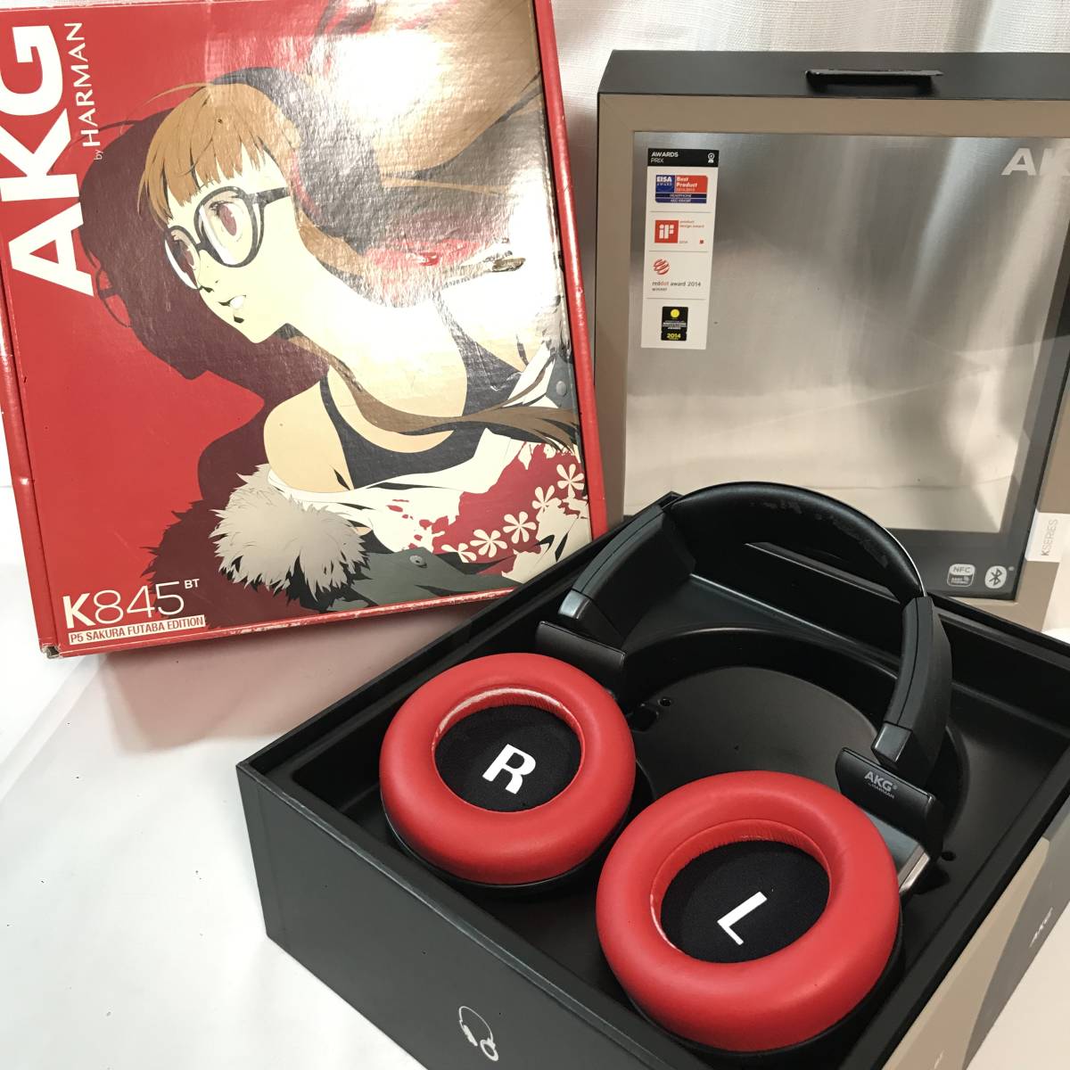 ヤフオク! -「akg k845bt p5 sakura futaba edition」(ヘッドフォン