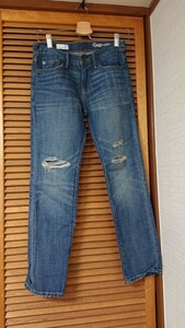 Gap damage Denim pants lady's 