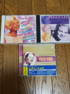 DorisDay　PeggyLee　Patti Page　CD