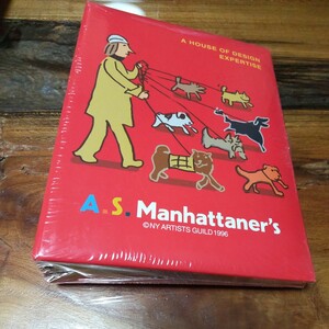 A.S.Manhattaner's マンハッタナーズ ポケットアルバム 100枚収納 日本製 1996年