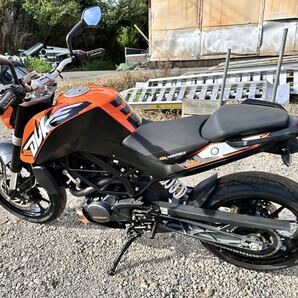 KTM DUKE200 走行18064キロ エンジン始動動画有り！返品可能！デュークの画像2