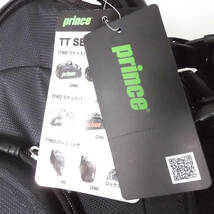未使用 prince プリンス TT902 硬式テニスラケットバッグ6本入 ブラック ポリエステル他 グリーン 黒 緑 ケース スポーツ用品 HU547C_画像6