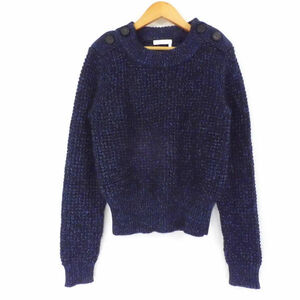  beautiful goods See By Chloe See by Chloe knitted sweater navy series S wool other AY1603A48