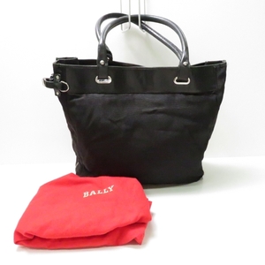 BALLY バリー トートバッグ ブラック系 ハンドバッグ AO301