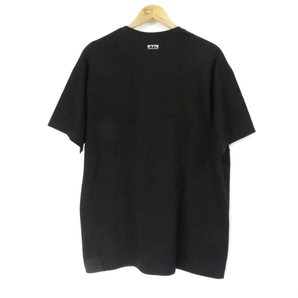 美品 SYTE YOHJIYAMAMOTOサイト ヨウジヤマモト 半袖Tシャツ ブラック系 4 綿100％ AY2178A12の画像2
