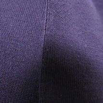 フォクシー ノーブルカーディガン パープル 40 ウール 長袖 紫 トップス レディース AU1839A60_画像8