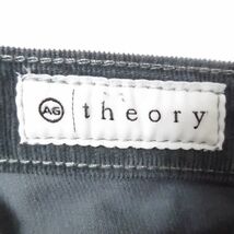 Theory セオリー AG別注 コーデュロイパンツ グリーン 26 コットン他 スーパースキニー ローライズ Legging レディース AU1972A72_画像3