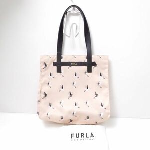 美品 FURLA フルラ DIGIT ディジット (WB00202) トートバッグ ピンク レディース AY3785C