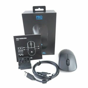 美品 ロジクール G PRO LIGHTSPEED WIRELESS G-PPD-002WLrd ゲーミングマウス HY438C