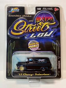 JADA 1/64 Street LOW *57Chevy Suburban LOW RIDER Chevy Suburban Lowrider Gold Dayton Deighton 