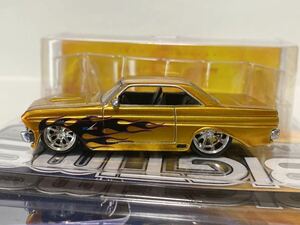 JADA 1/64 2006 BIGTIME MUSCLE WAVE9 '64 FORD FALCON 1964 フォード ファルコン　開封品