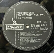 ◎特選◎THE VENTURES/THE VENTURES TWIST PARTY.VOL TWO1962'UK LIBERTY_画像3