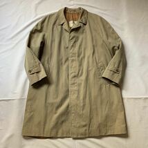 60s Aquascutum BAL COLLAR COAT ヴィンテージ ビンテージ アクアスキュータム ステンカラーコート バルカラーコート 玉虫色 50s 送料無料_画像2