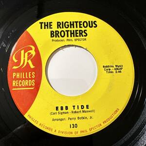 The Righteous Brothers - Ebb Tide / (I Love You) For Sentimental Reasons☆US ORIG 7″☆フィルスペクター