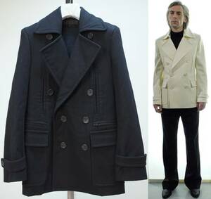  regular price 253000 jpy VERONIQUE BRANQUINHO Veronique Branquinho 06AW melt n pea coat 44 black 