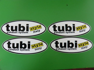 tubi　tubi style　ステッカー　4枚セット 150mm