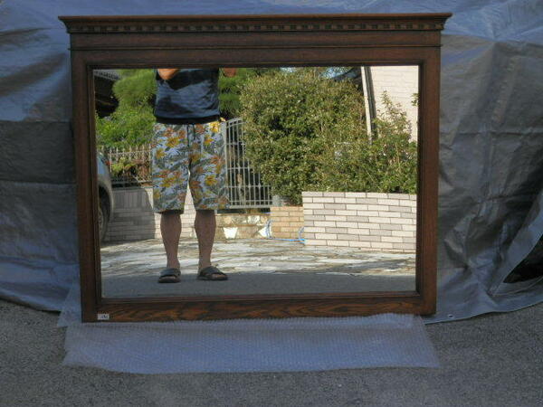 近藤工芸　鏡(壁掛け式)　100x80x5cm 重さ10.5kg
