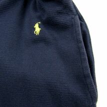 POLO サイズ L RALPH LAUREN SLEEPWEAR サーマル イージー パンツ ルームウェア ネイビー ポロ ラルフ ローレン 古着 ビンテージ 3S2110_画像5